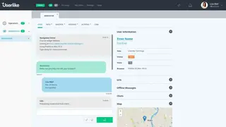 Userlike Live Chat screenshot