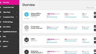 Userlytics screenshot
