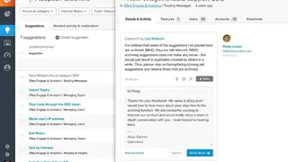 UserVoice screenshot