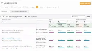 UserVoice screenshot