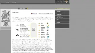Ushare uPnP media server screenshot