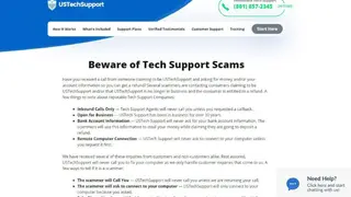 USTechSupport screenshot