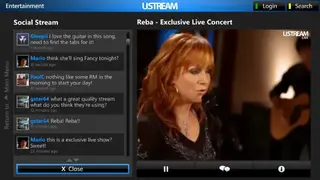 Ustream screenshot