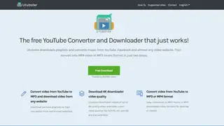 Utubster Video Downloader and Converter screenshot