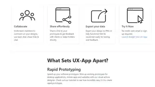 UX-App screenshot