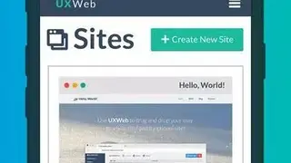 UXWeb screenshot