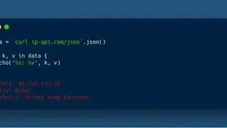 V (programming language) screenshot