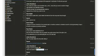 V (programming language) screenshot
