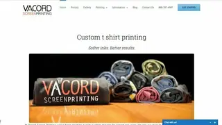 Vacord Screen Printing screenshot