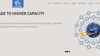 Valentina Server screenshot