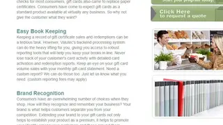 Valutec screenshot