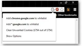 Vanilla Cookie Manager screenshot