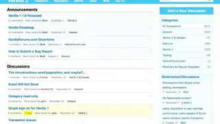 Vanilla Forums screenshot