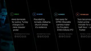 Vantage News screenshot