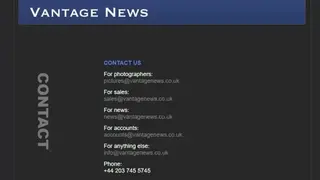 Vantage News screenshot