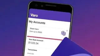 Varo Bank screenshot