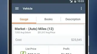 vAuto Provision screenshot