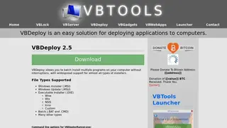 VBDeploy screenshot