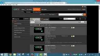Vbrick screenshot