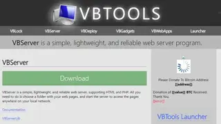VBServer screenshot