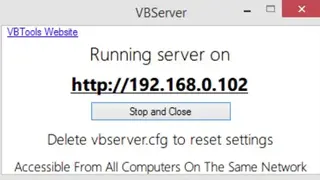 VBServer screenshot