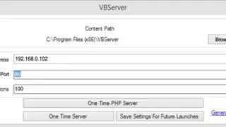 VBServer screenshot