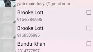 vCard Export Import(Lite) screenshot