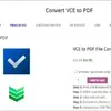 VCE2PDF