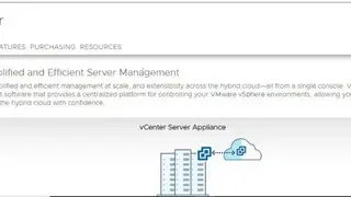 vCenter Server screenshot