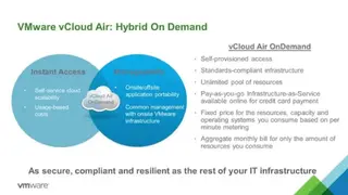 vCloud Air powered by OVH screenshot