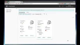 vCloud Director screenshot