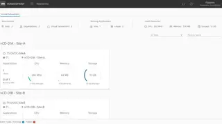 vCloud Director screenshot