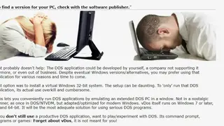 vDOS screenshot