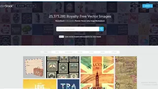 VectorStock screenshot