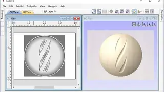 Vectric Aspire screenshot