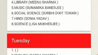 Vedanta Education ERP screenshot
