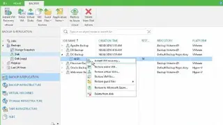 Veeam screenshot