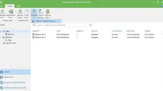 Veeam Backup and Replication screenshot