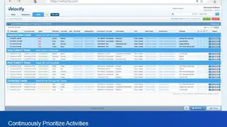 Velocify screenshot