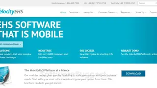 VelocityEHS screenshot