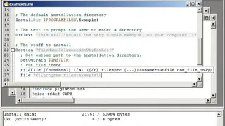 Venis GUI for NSIS screenshot