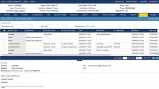 Ventiv Claims screenshot