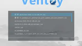 Ventoy screenshot