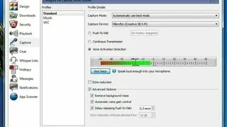 Ventrilo screenshot