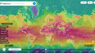 Ventusky screenshot