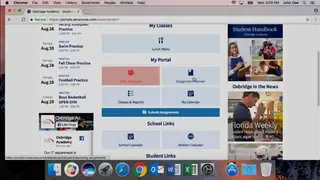 Veracross screenshot