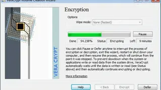 VeraCrypt screenshot