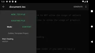 Verbosus: Online LaTeX Editor screenshot