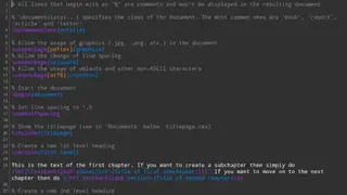 VerbTeX LaTeX Editor screenshot