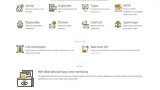 Verimail screenshot